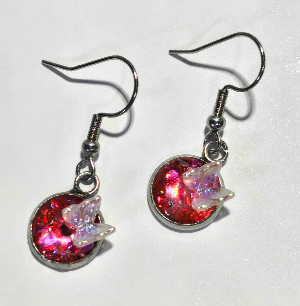 Handmade Rustic Boho Butterfly Earrings for Women - Unique Jewelry Gift with Free Shipping - Perfect for Weddings  Everyday Wear 301