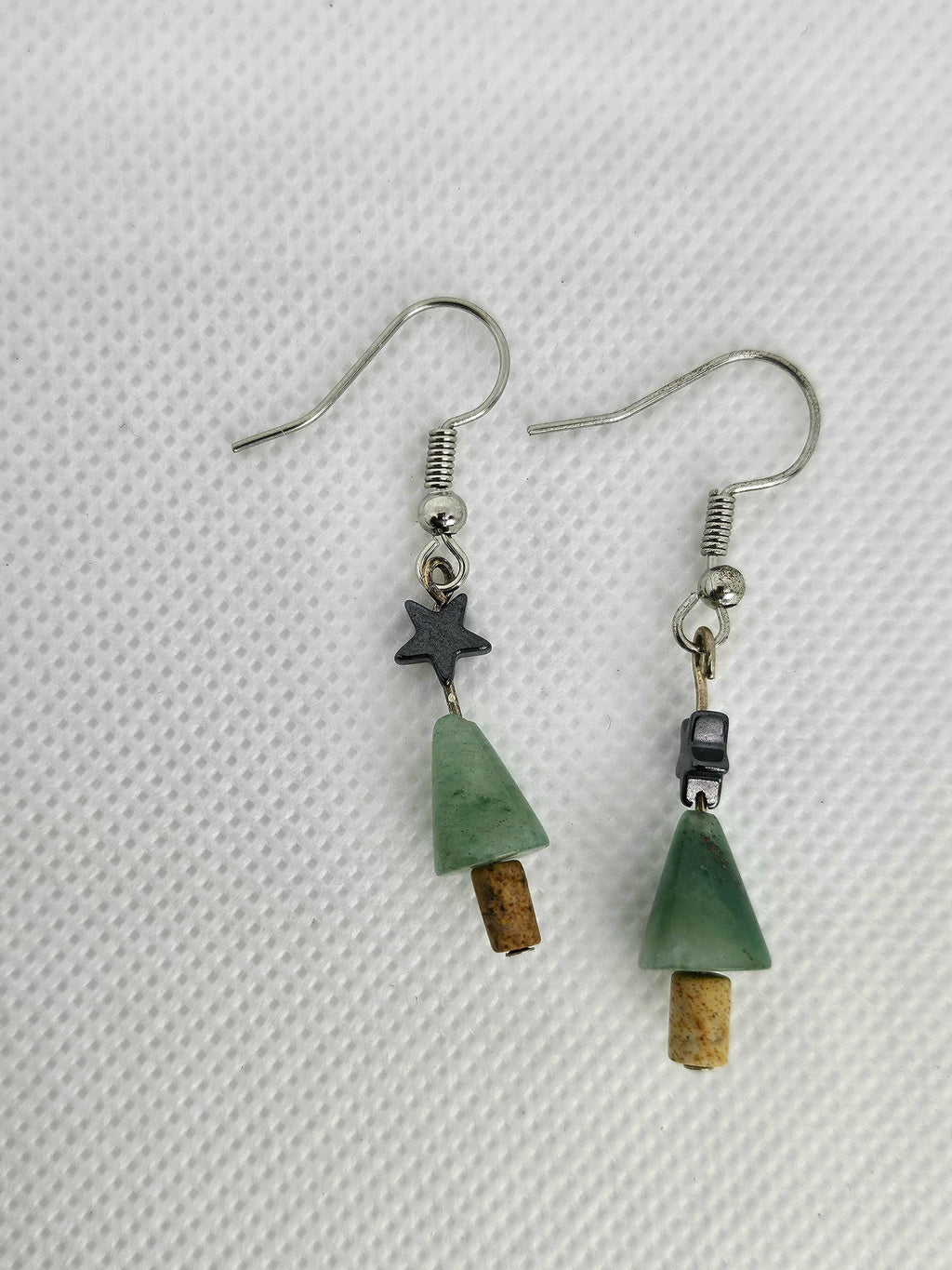 Green Aventurine Drop/Dangle Earrings Rustic Boho Handmade Jewelry Gift for Her Free Shipping | Rustic Boho Jewelry #326