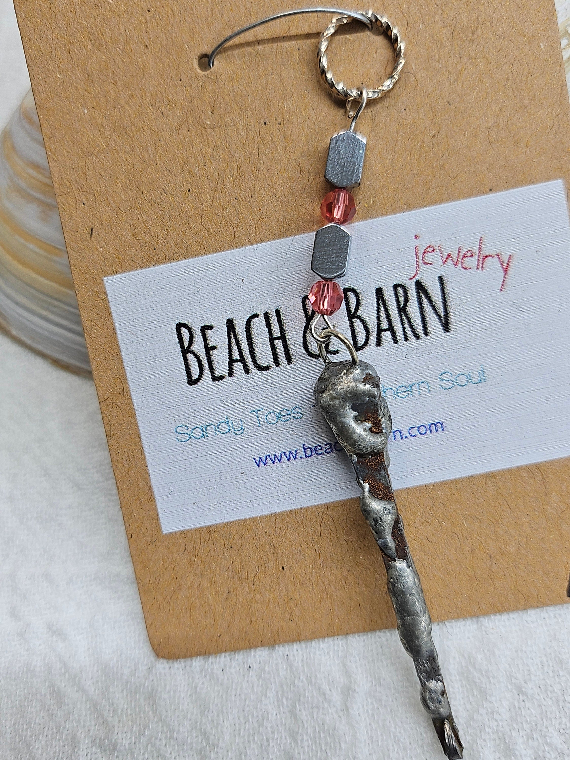 Stylish Silver Solder Horse Shoe Nail Pendant for Luck  Charm - Unique Jewelry Statement