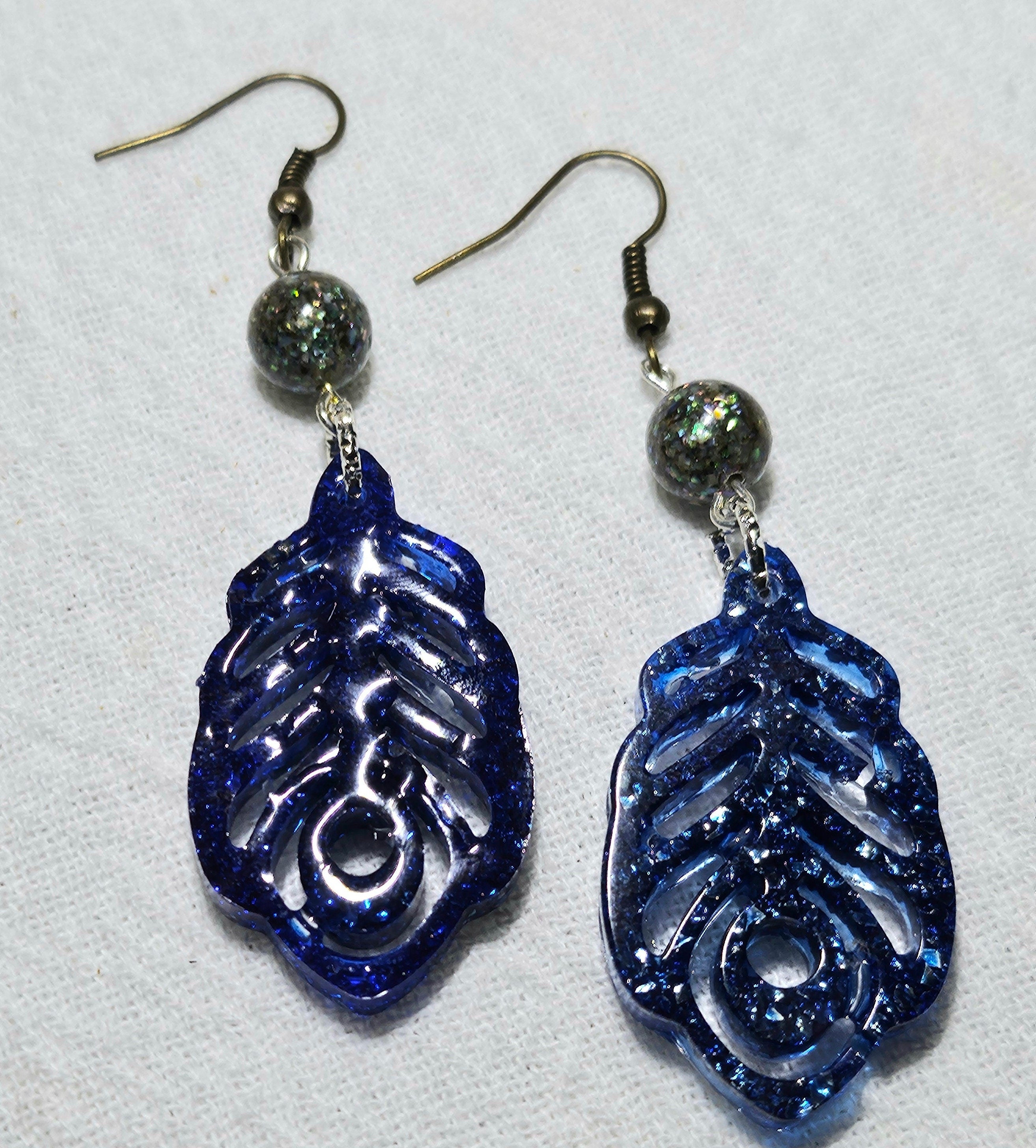 Abalone Shell  Resin Oceanic Earrings on Stainless Steel Hooks for Mood Lifting  Tranquility