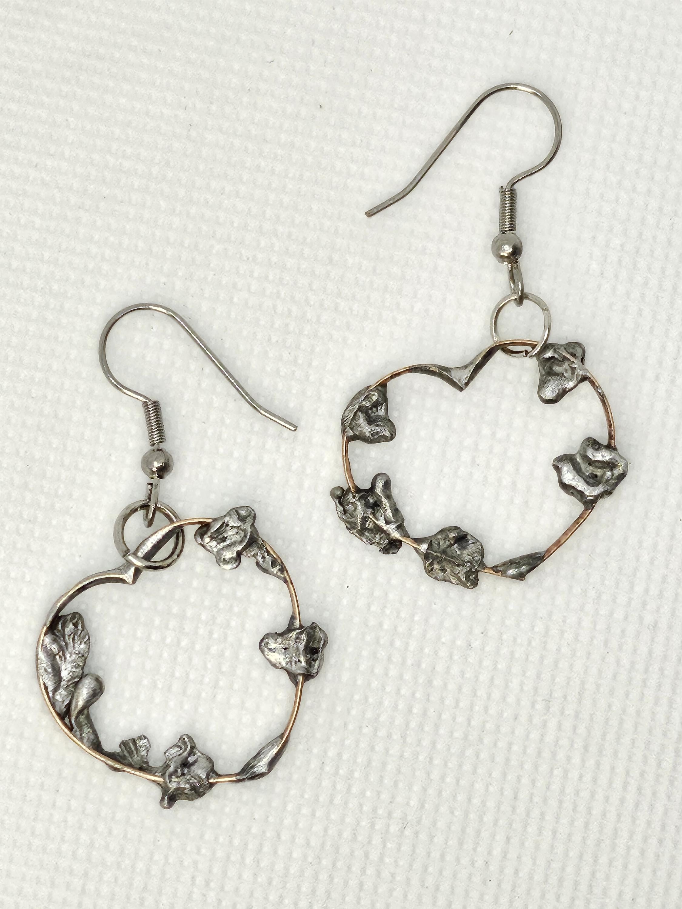 Handcrafted Pink Freshwater Pearl Necklace  Earring Set with Sparkling Pyrite Accents Durable Copper Wire Stainless Steel Hooks