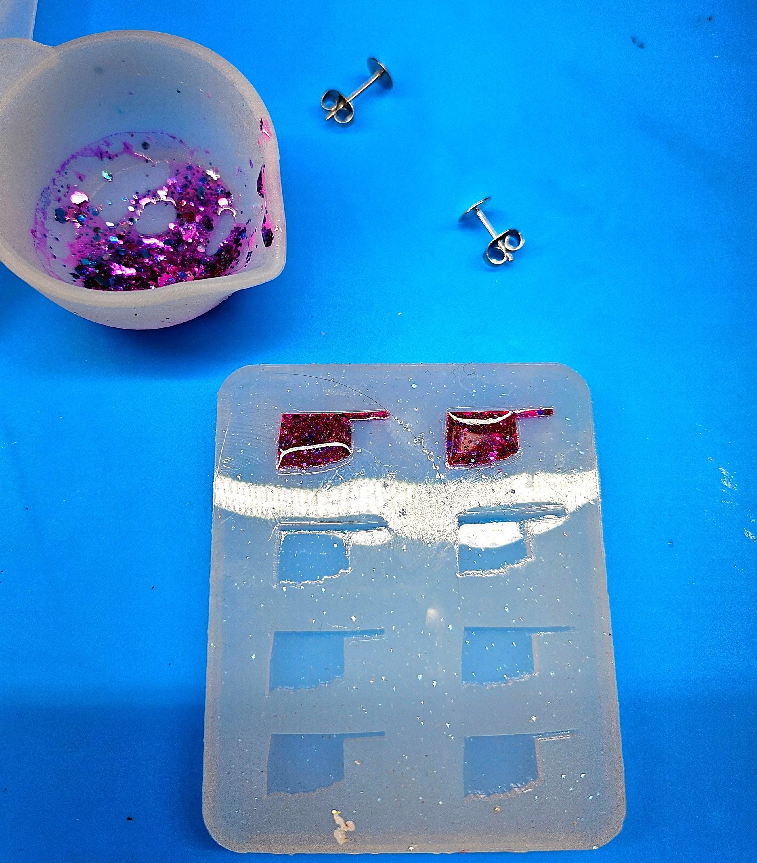 Oklahoma State Rustic Boho Handmade StudPost Earrings for Her - Unique Jewelry Gift with FREE SHIPPING - Perfect for Rustic Weddings Beach