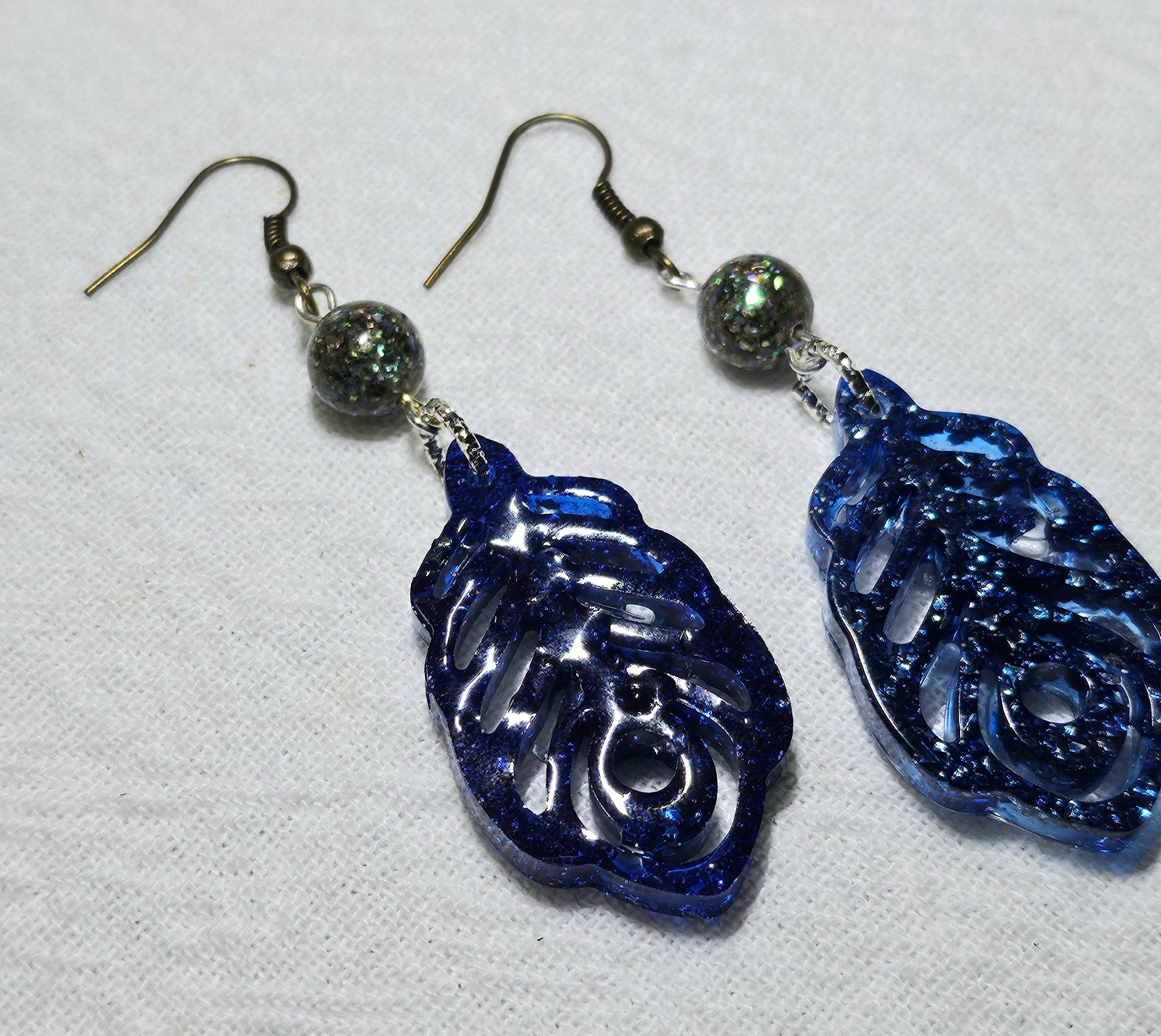 Abalone Shell  Resin Oceanic Earrings on Stainless Steel Hooks for Mood Lifting  Tranquility