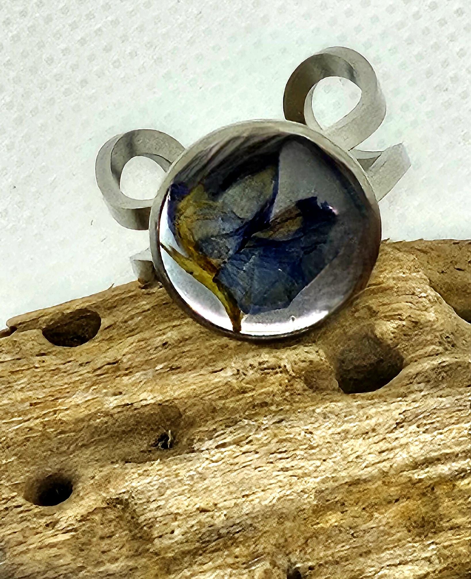 Bluebonnet Flower Ring