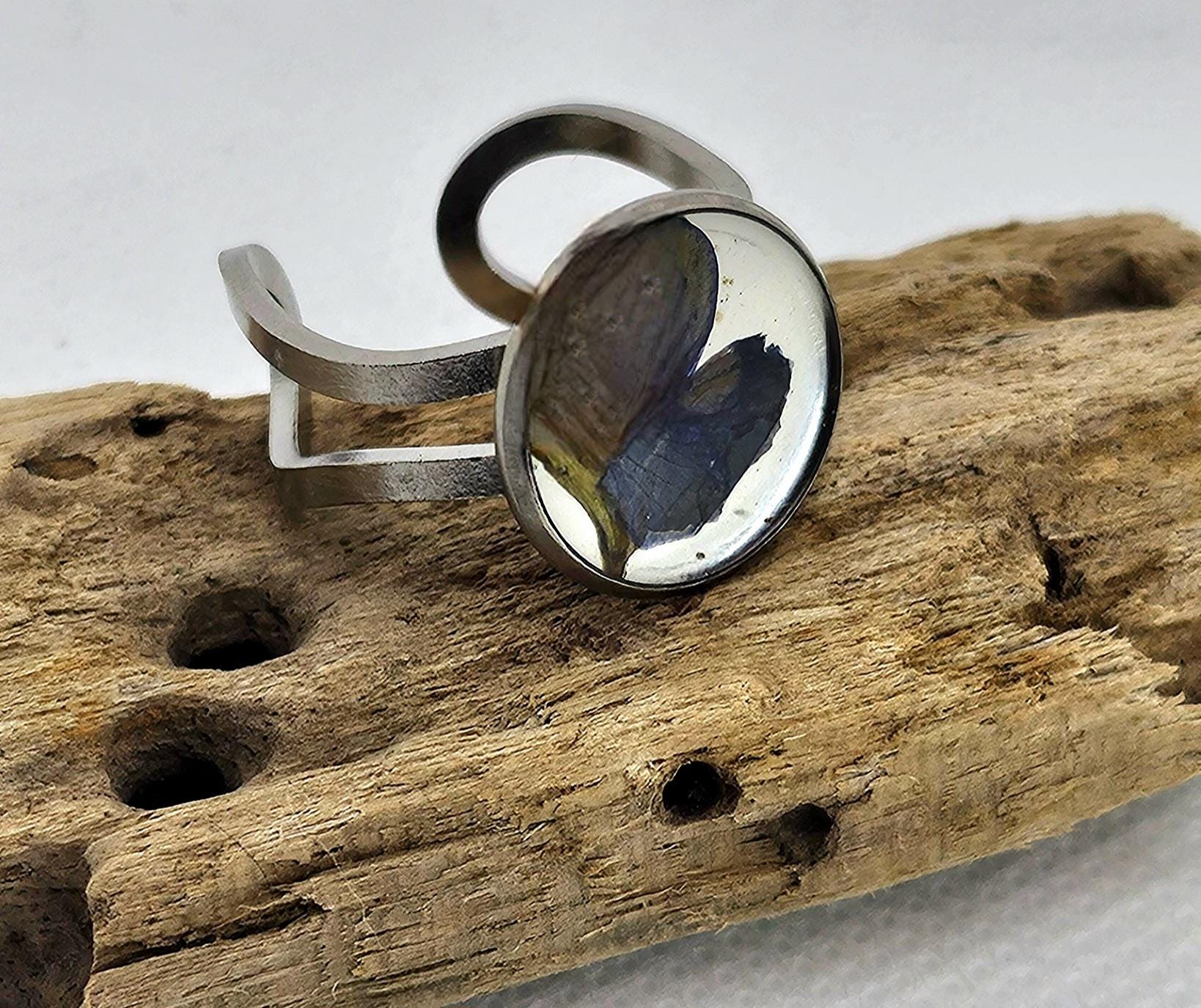 Bluebonnet Flower Ring