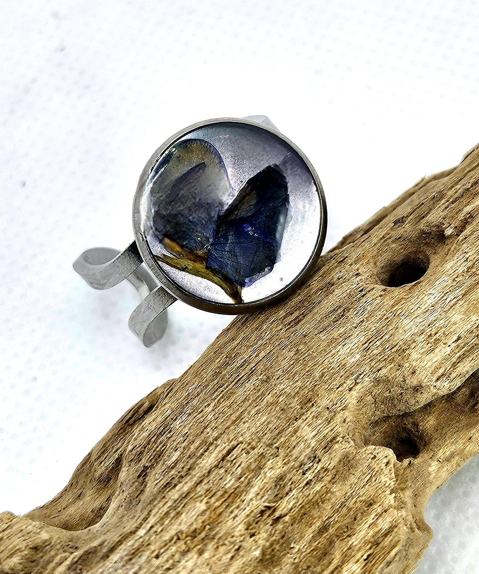 Bluebonnet Flower Ring