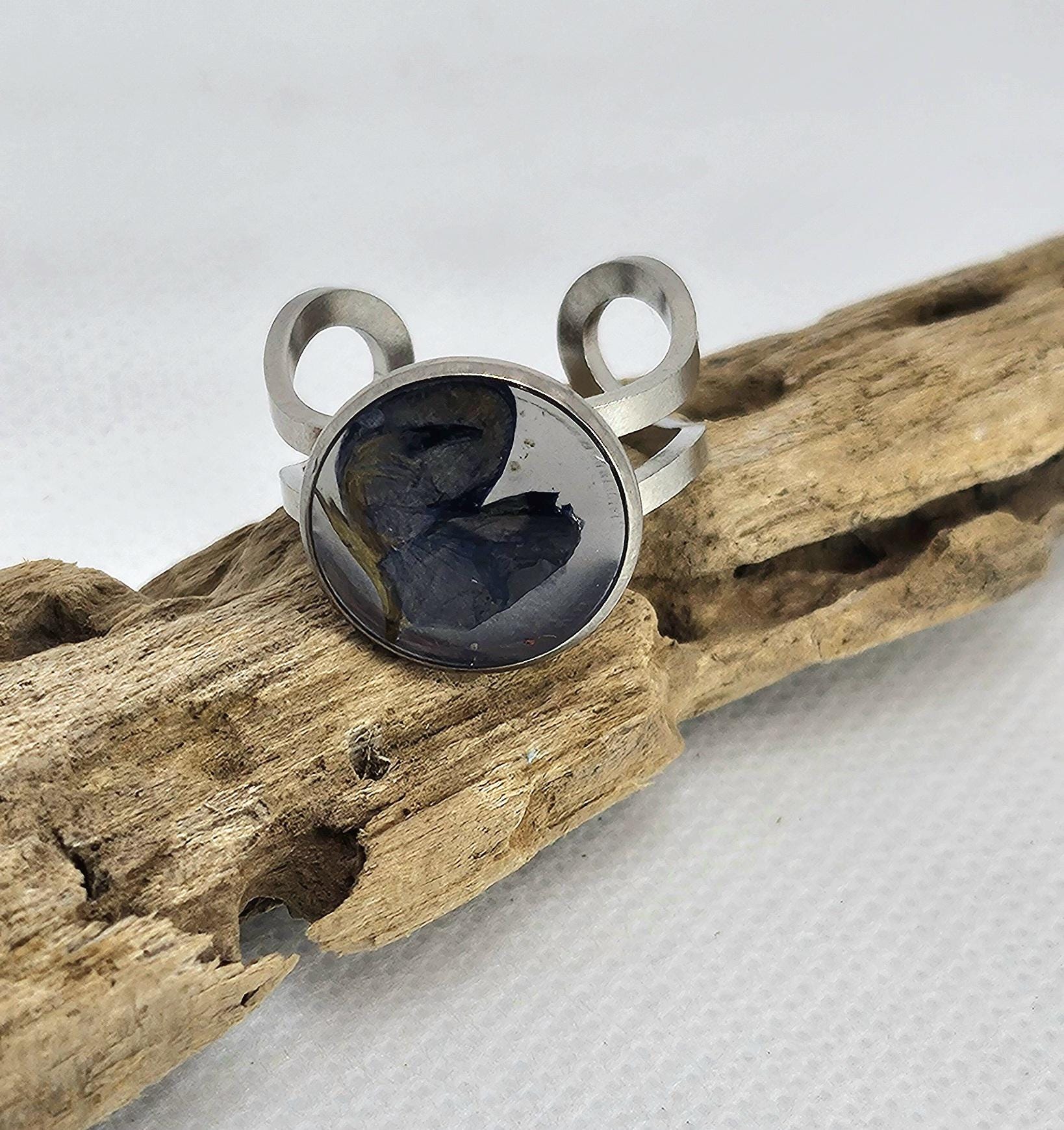 Bluebonnet Flower Ring