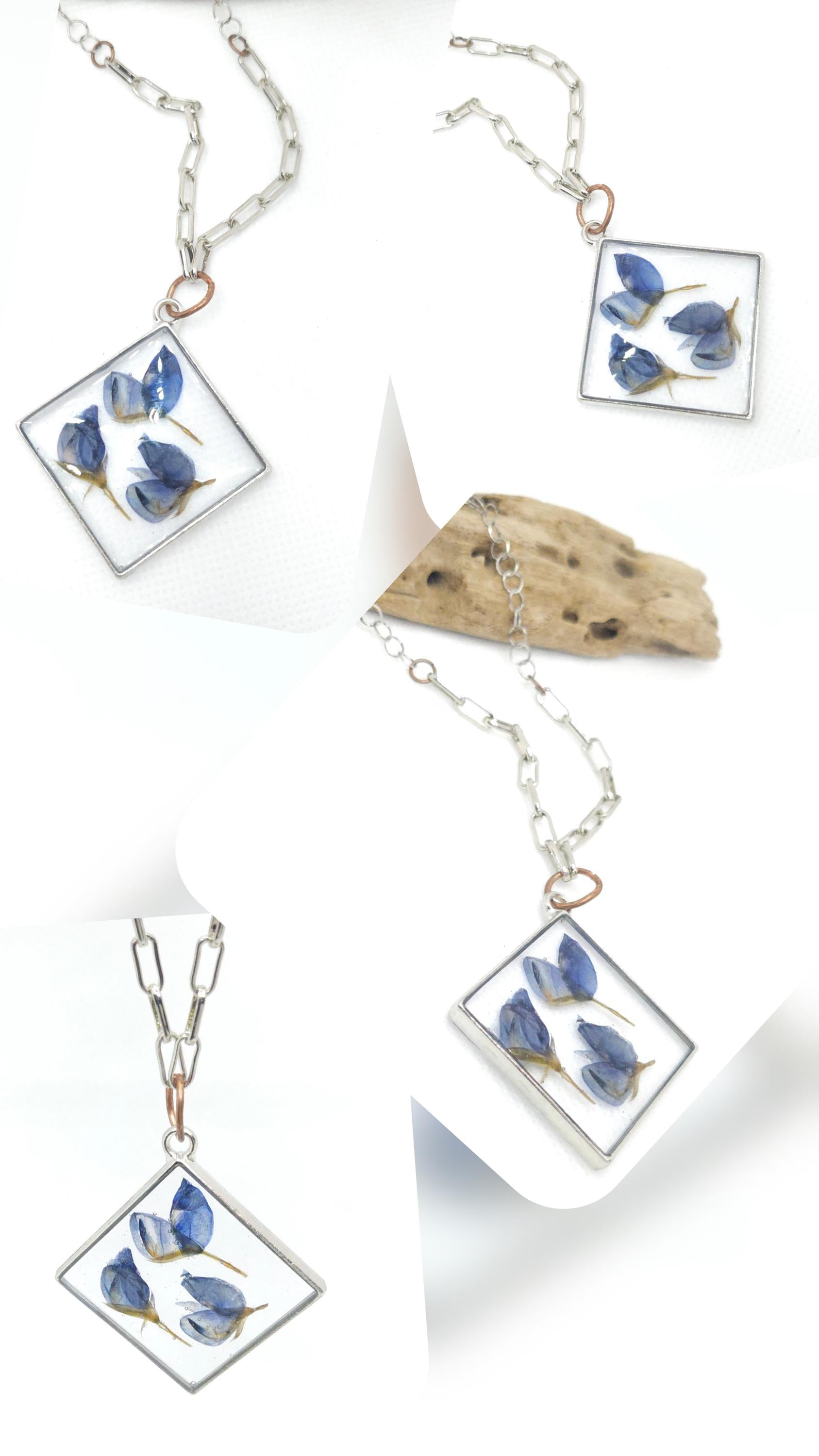 Texas Bluebonnet Pendant