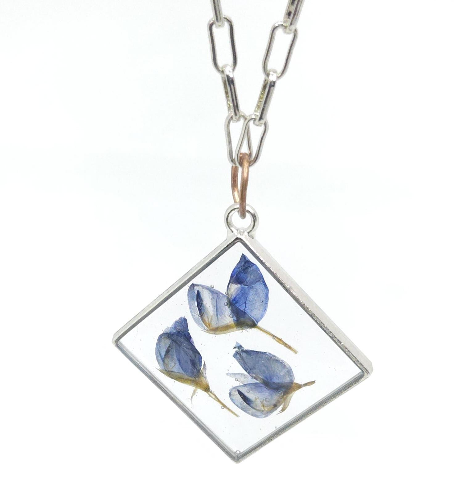 Texas Bluebonnet Pendant