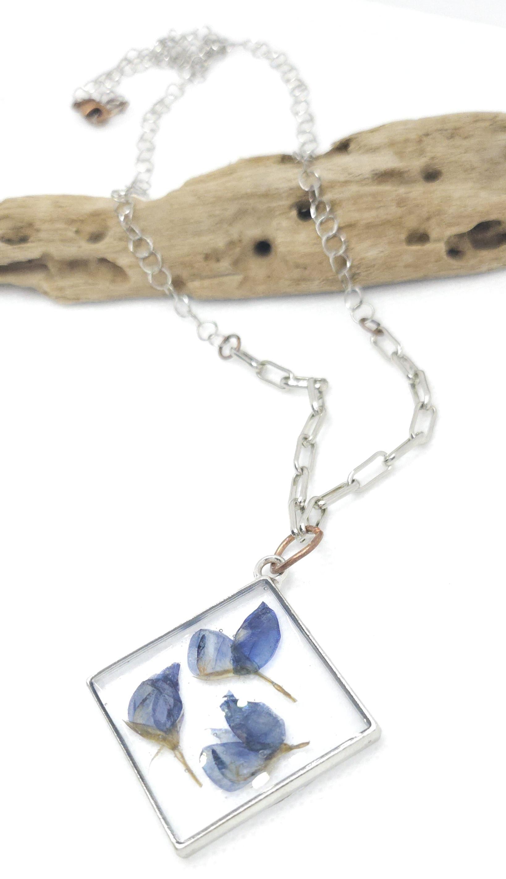 Texas Bluebonnet Pendant