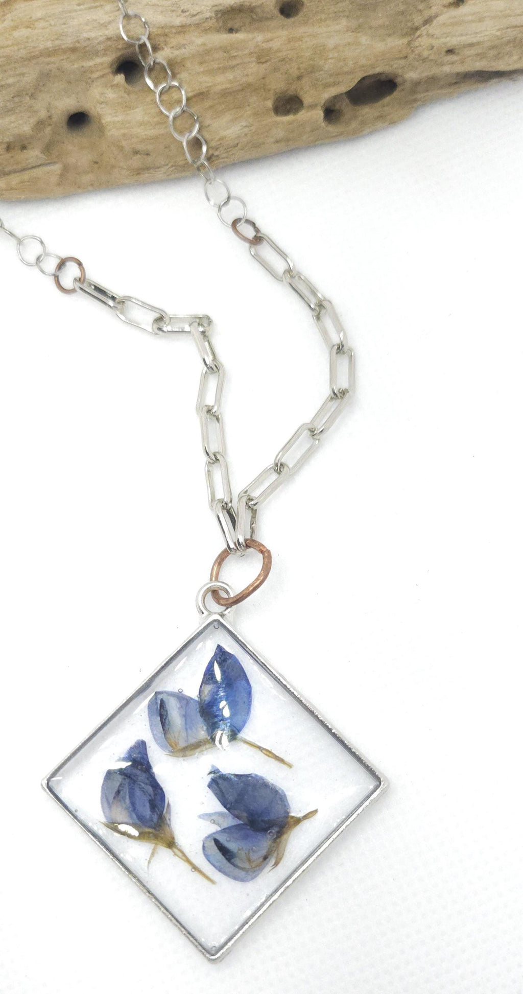 Texas Bluebonnet Pendant