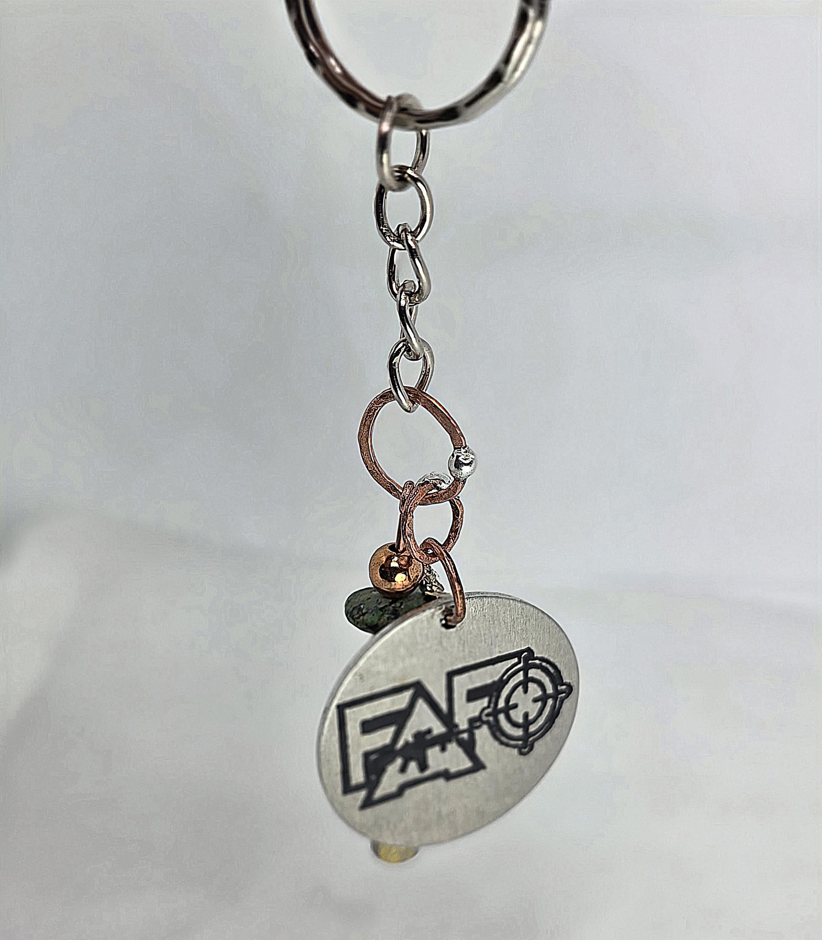 Brass Bullet, gift for him, real Brass empty rounds, hunting jewelry, key ring, key chains Brass Bullet Keychain, Gift for Him, Hunting