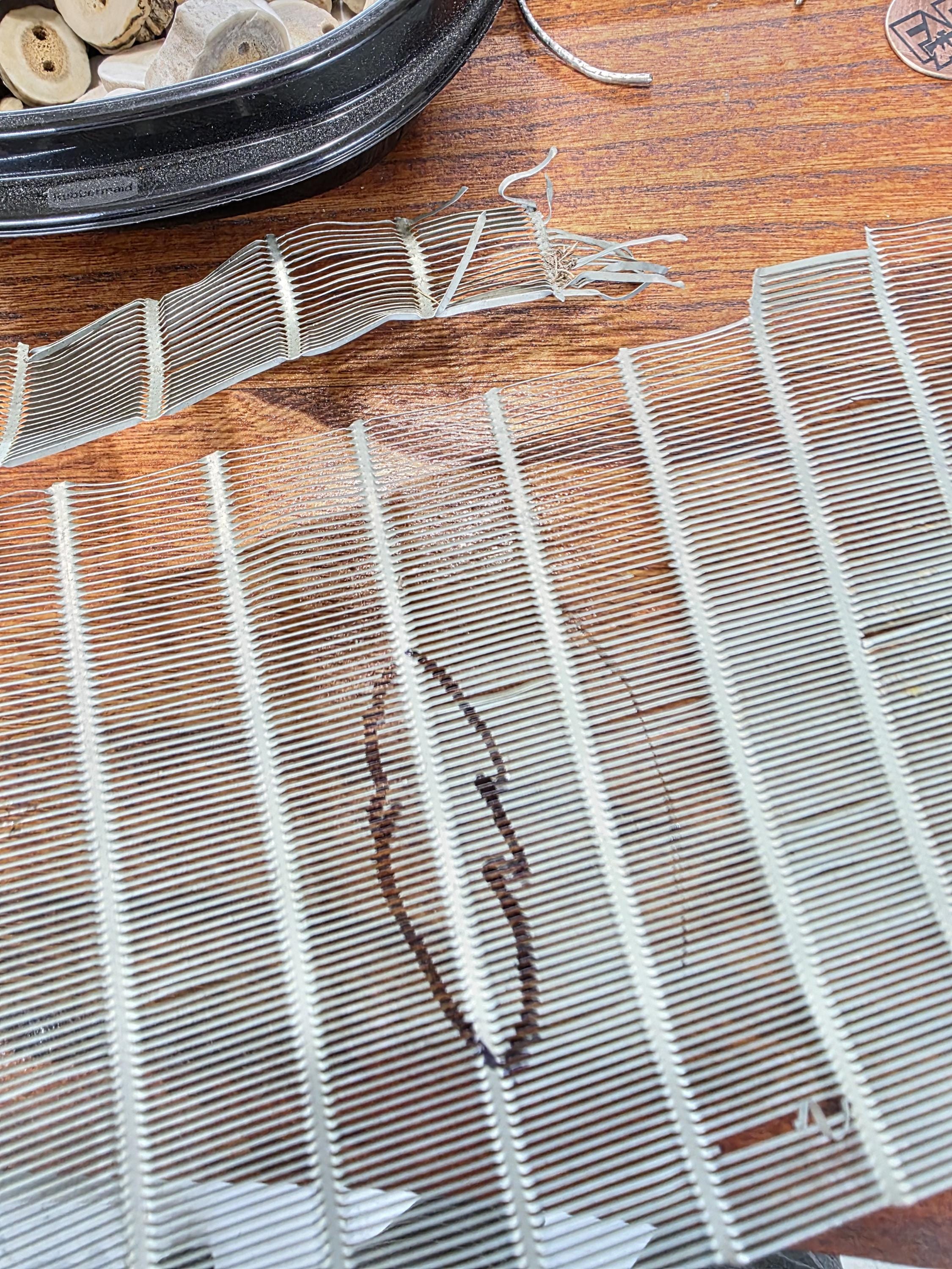 Handcut Textured Leather Feather |Charm Earrings with Historical Window Screen, Pendant for Unique Style