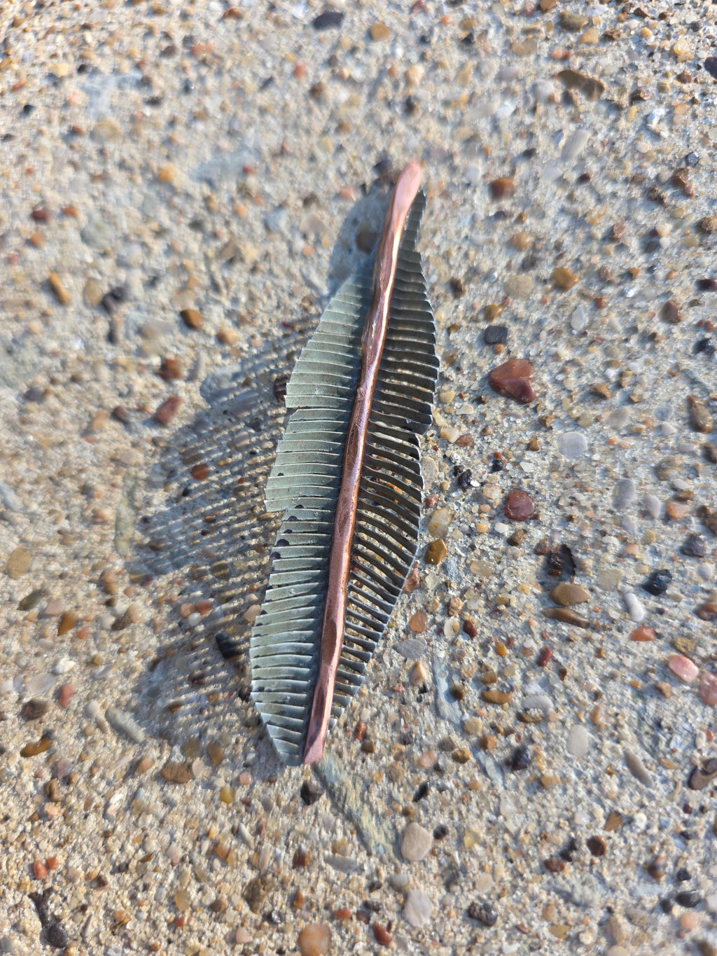 Handcut Textured Leather Feather |Charm Earrings with Historical Window Screen, Pendant for Unique Style