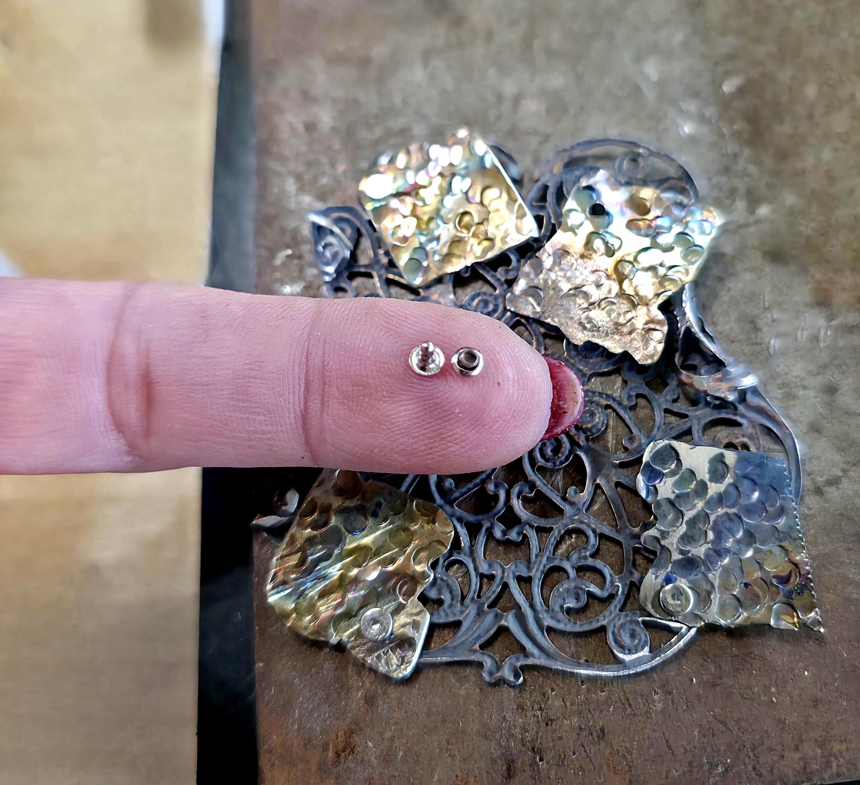 Wing of War – Copper Resin Pendant Necklace, UNBROKEN Trophy Shield, Raw Butterfly Wing Necklace, Handcrafted Rustic Jewelry, handmade