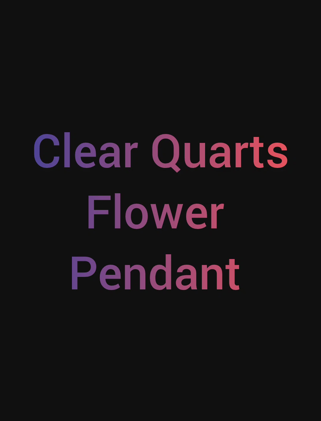 Raw Crystal Star Pendant Necklace – Silver Solder Five-Point Crystal Cluster